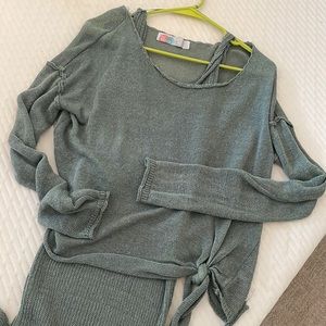 Free People Beach coverup. Dress and top set